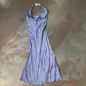Young Fabulous & Broke blue Backless Dress